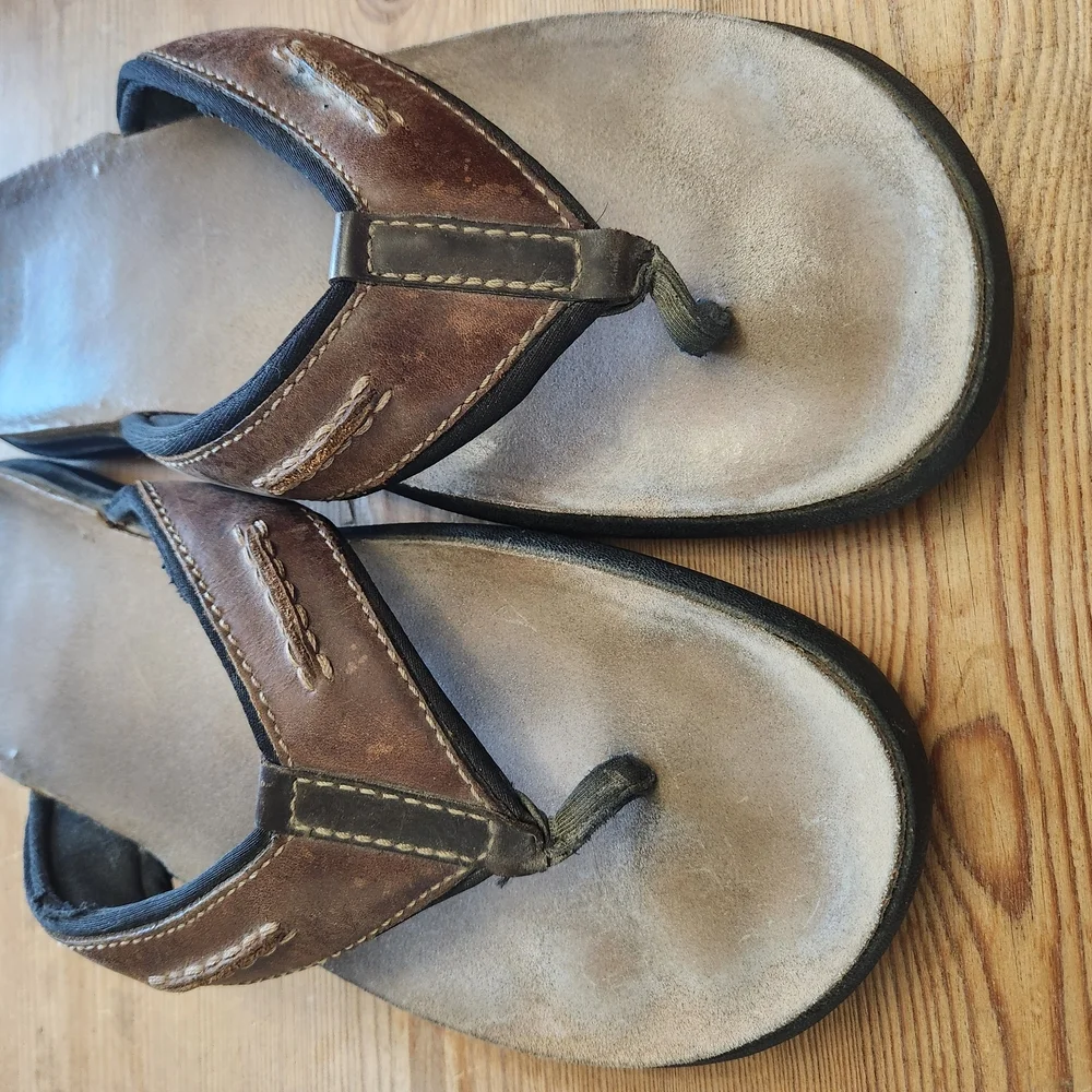 Nunn Bush Men's Brown Sandals Sz Around 14